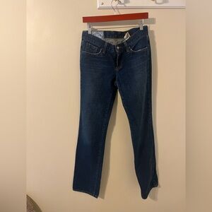 Signature by Levi Strauss Dark Blue Straight Leg Women’s Jeans